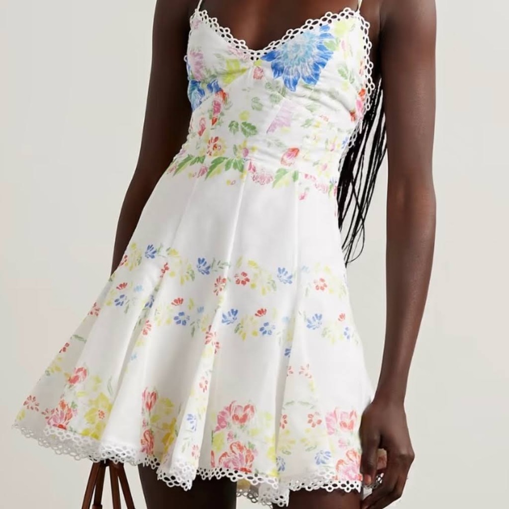 Charlotte Ruiz multi color mini dress